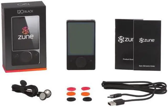 Alt view image 12 of 12 - Microsoft Zune 3.2" Black 120GB MP3 / MP4 Player