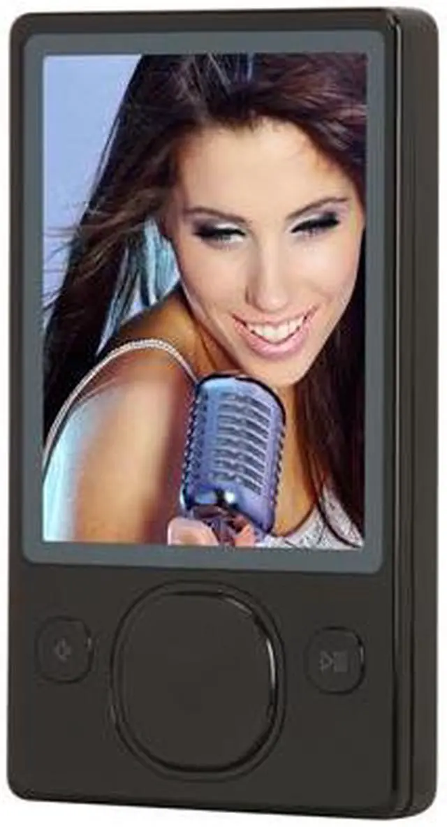 Alt view image 2 of 12 - Microsoft Zune 3.2" Black 120GB MP3 / MP4 Player