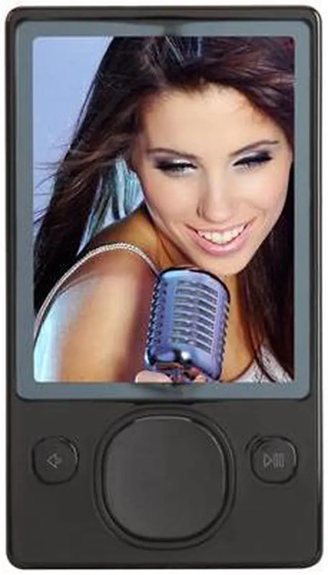 Alt view image 9 of 12 - Microsoft Zune 3.2" Black 120GB MP3 / MP4 Player
