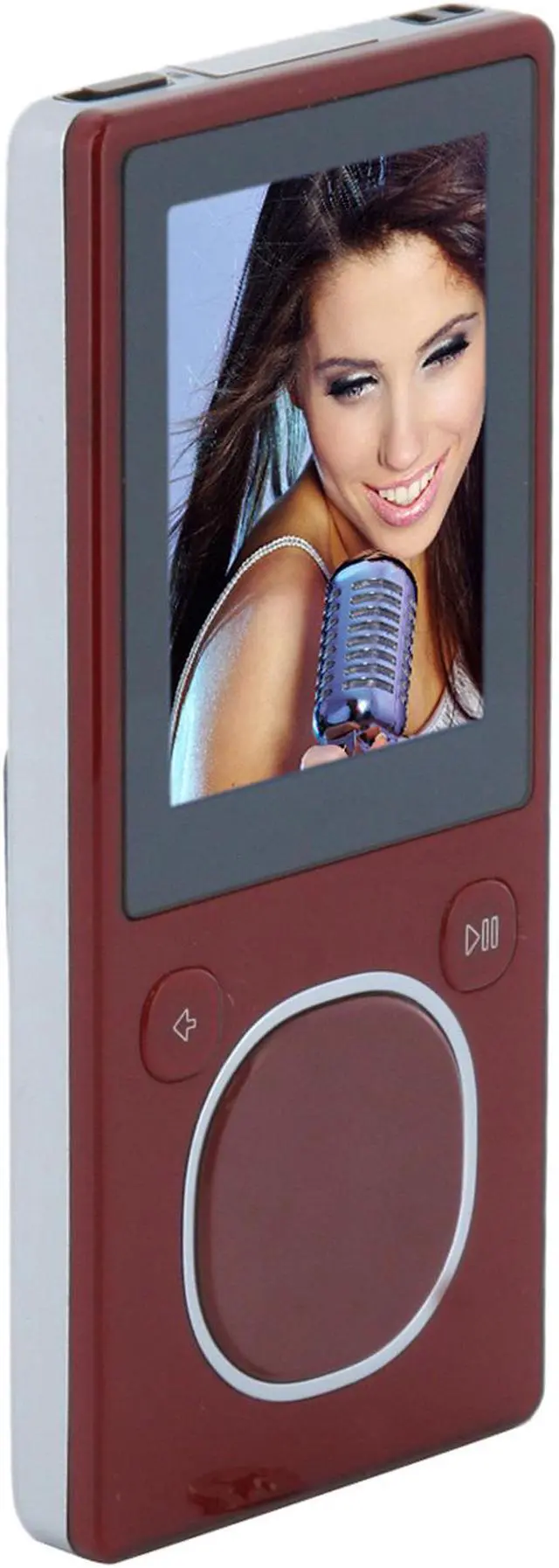 Alt view image 8 of 12 - Microsoft Zune 1.8" Red 8GB MP3 / MP4 Player