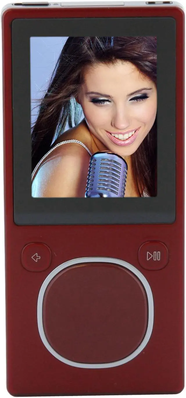 Alt view image 9 of 12 - Microsoft Zune 1.8" Red 8GB MP3 / MP4 Player