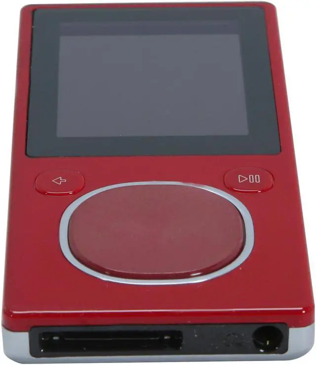 Alt view image 11 of 12 - Microsoft Zune 1.8" Red 8GB MP3 / MP4 Player