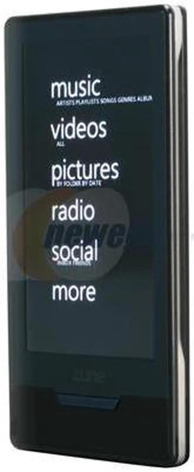 Alt view image 2 of 8 - Microsoft - 16GB Zune HD (BLACK)