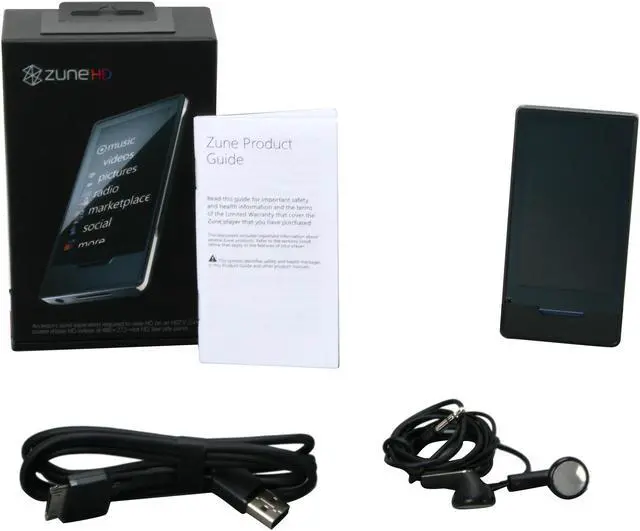 Alt view image 8 of 8 - Microsoft - 16GB Zune HD (BLACK)