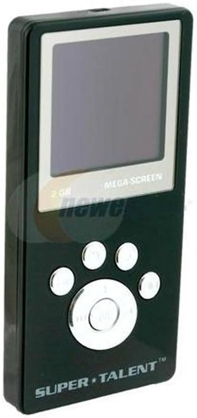 Alt view image 4 of 8 - SUPER TALENT MEGA Plus Black 2GB MP3 Player