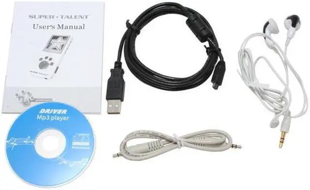 Alt view image 7 of 8 - SUPER TALENT MEGA Plus 1.5" White 2GB MP3 Player