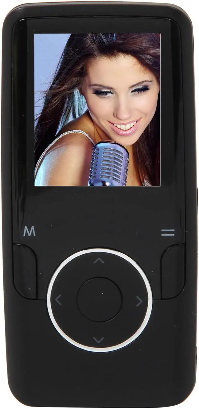 Alt view image 3 of 8 - Coby 1.8" Black 8GB MP3 / MP4 Player MP620