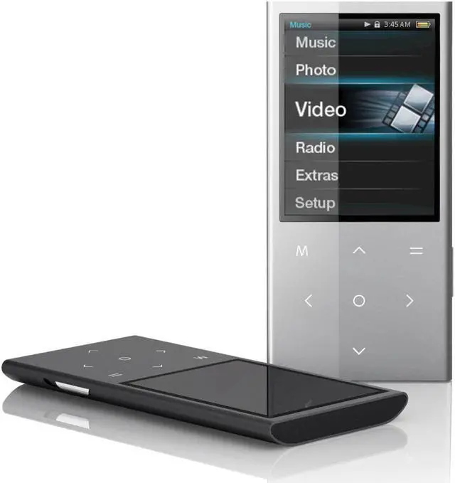 Alt view image 2 of 2 - COBY 2.4" 4GB Touchpad Video MP3 Player With FM MP757