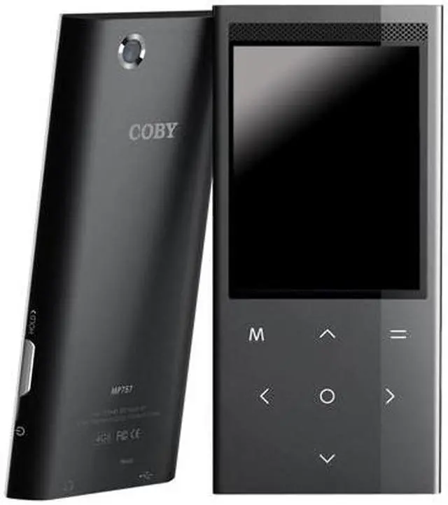 Alt view image 2 of 2 - Coby 2.4" Black 8GB Video MP3 Player MP768-8G