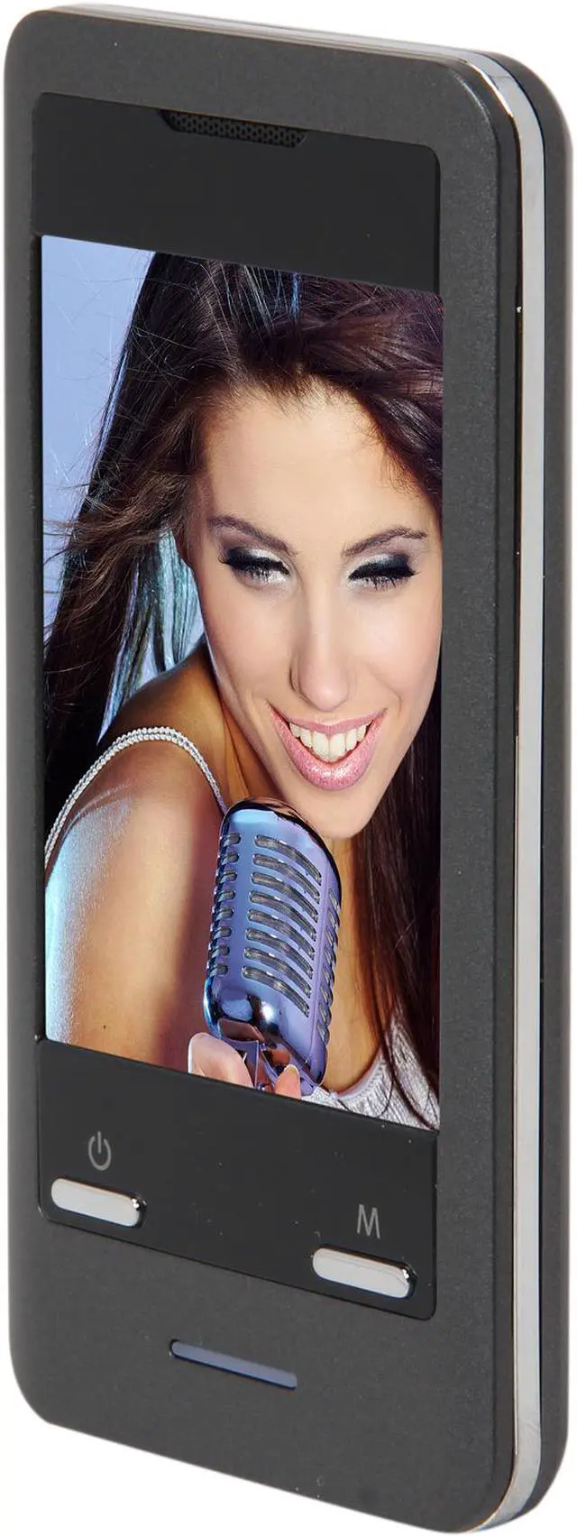 Alt view image 2 of 8 - Coby 2.8" Black 8GB Video MP3 Player MP828