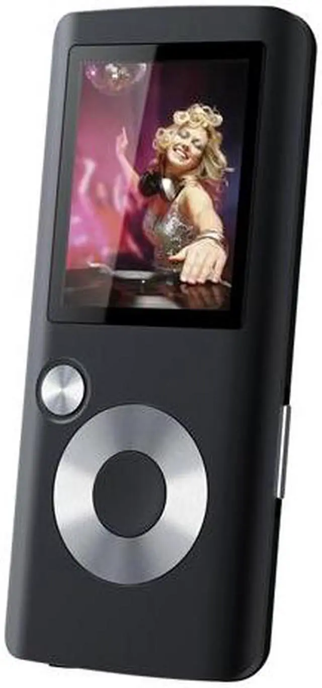 Alt view image 2 of 2 - Coby 1.8" Black 4GB MP3 / MP4 Player MP610-4G