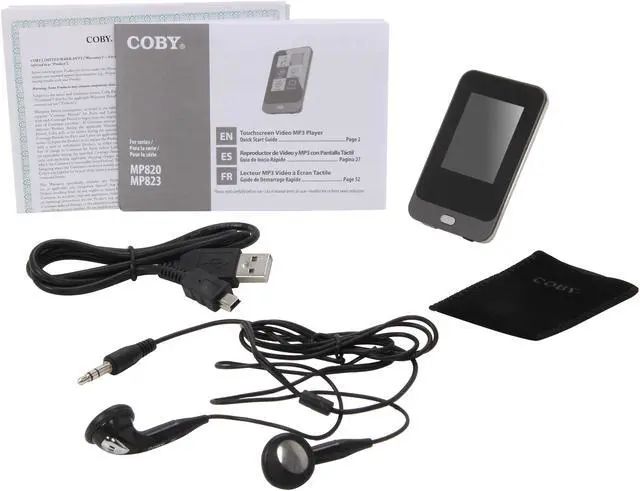 Alt view image 8 of 9 - Coby 1.8" 4GB Video MP3 Player MP820-4G