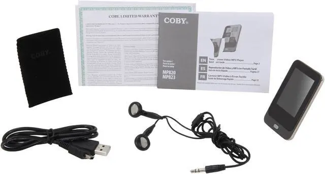 Alt view image 8 of 9 - Coby 2.0" 4GB Video MP3 Player MP823-4G