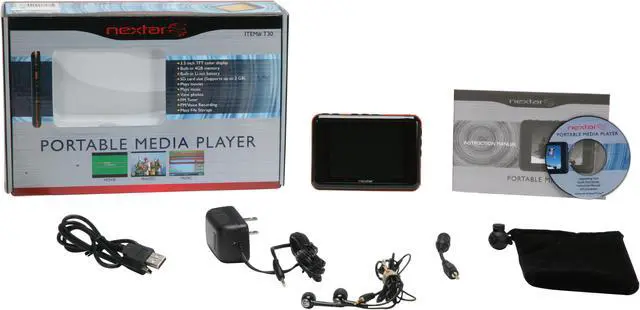 Alt view image 11 of 11 - Nextar 3.5" 4GB MP3 / MP4 Player T30