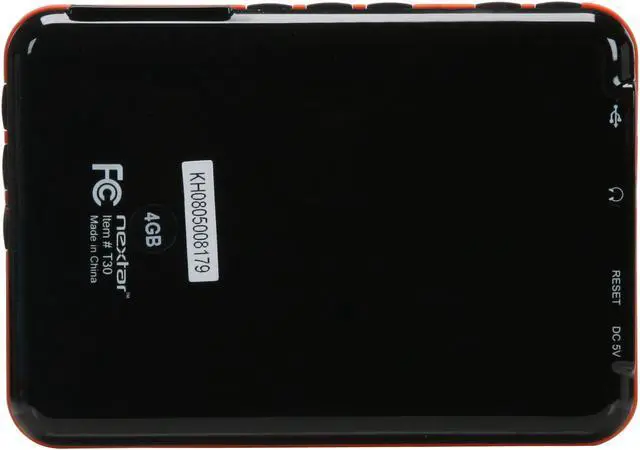 Alt view image 5 of 11 - Nextar 3.5" 4GB MP3 / MP4 Player T30