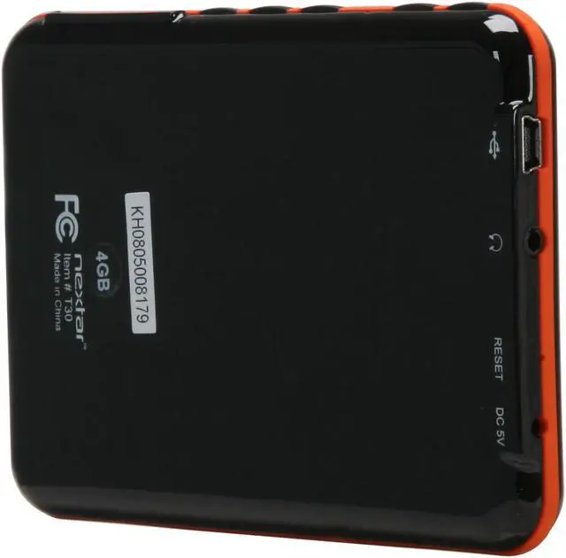 Alt view image 6 of 11 - Nextar 3.5" 4GB MP3 / MP4 Player T30