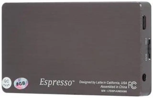 Alt view image 6 of 12 - Latte 3" 8GB MP3 / MP4 Player Espresso