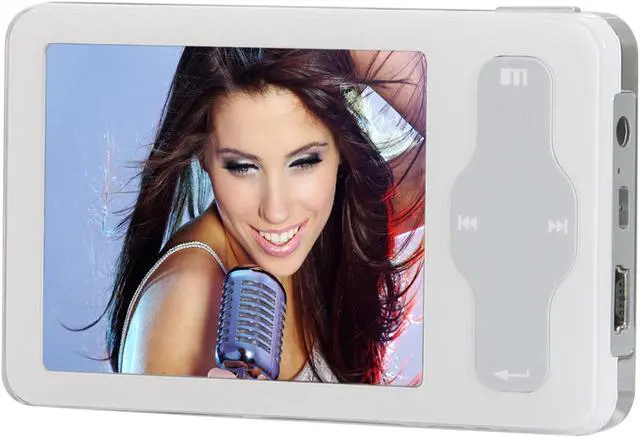 Alt view image 3 of 13 - MEIZU MiniPlayer 2.4" White 8GB MP3 / MP4 Player