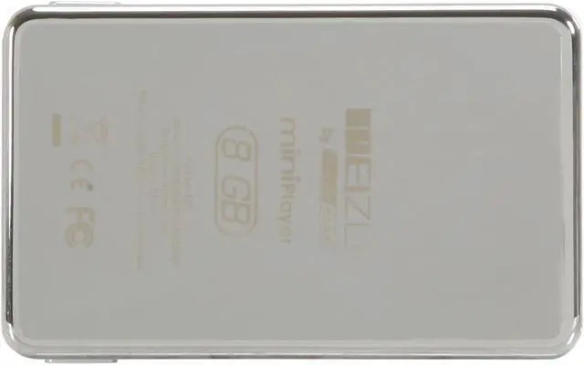 Alt view image 6 of 13 - MEIZU MiniPlayer 2.4" White 8GB MP3 / MP4 Player