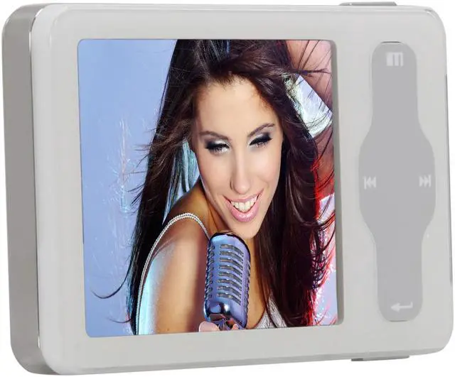 Alt view image 9 of 13 - MEIZU MiniPlayer 2.4" White 8GB MP3 / MP4 Player