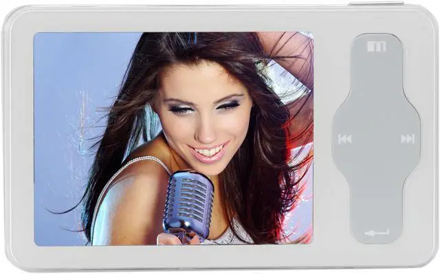 Alt view image 10 of 13 - MEIZU MiniPlayer 2.4" White 8GB MP3 / MP4 Player