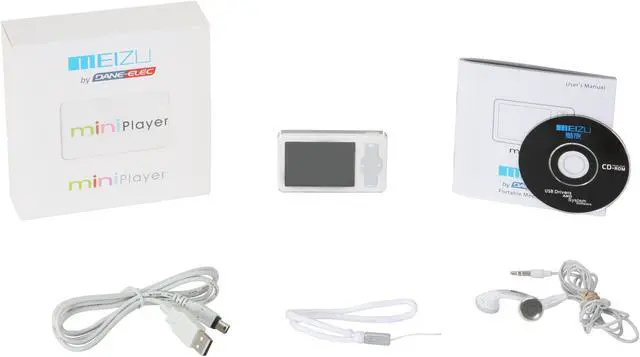 Alt view image 13 of 13 - MEIZU MiniPlayer 2.4" White 8GB MP3 / MP4 Player