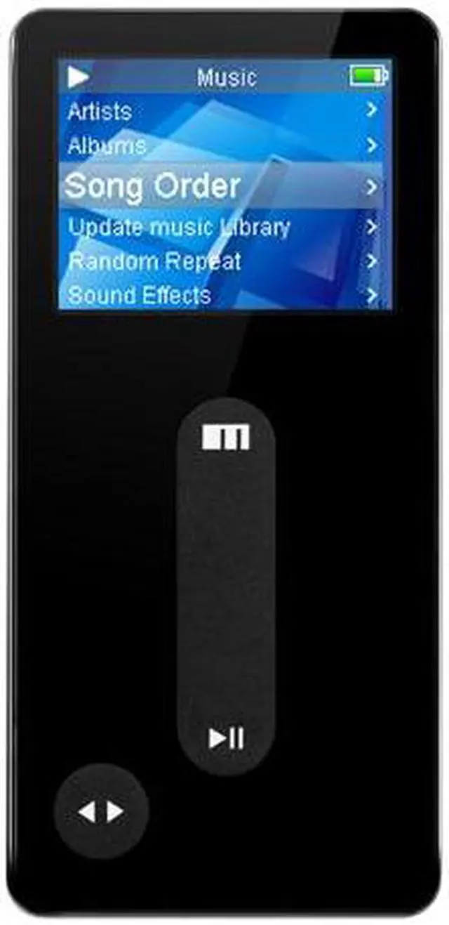 Main image of MEIZU MusicCard 1.5" Black 8GB MP3 Player M3 8GB BK
