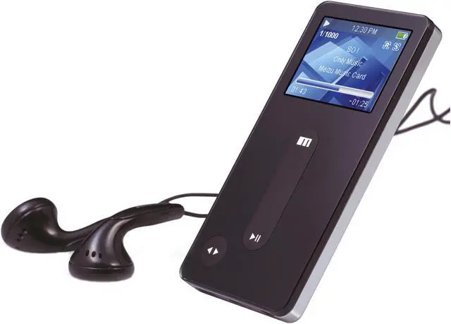 Alt view image 2 of 2 - MEIZU MusicCard 1.5" Black 8GB MP3 Player M3 8GB BK