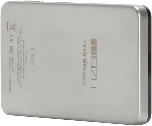 Alt view image 6 of 12 - MEIZU M6 SL 2.4" Black 4GB MP3 Player DAM404ML2