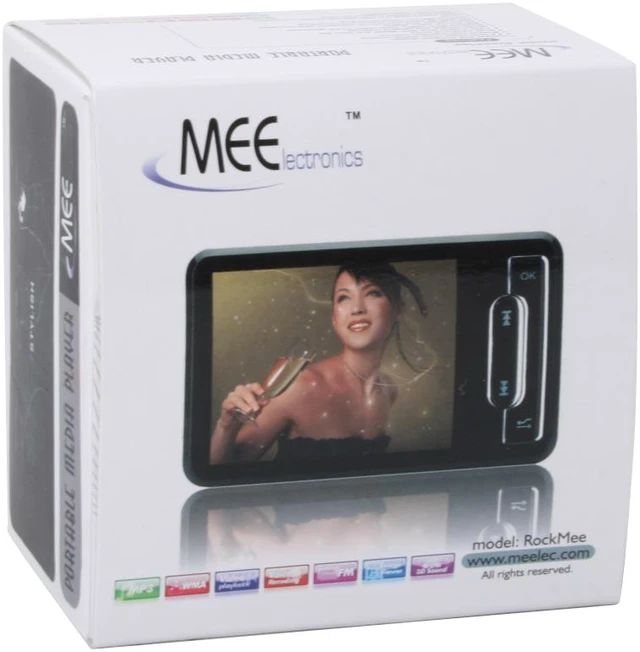 Alt view image 12 of 12 - Mee audio RockMee 2.4" Black 2GB MP3 / MP4 Player