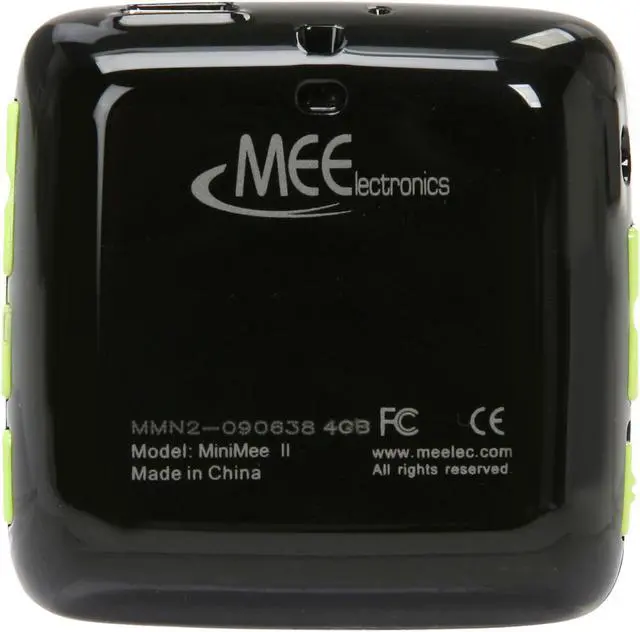 Alt view image 3 of 7 - Mee audio 1.5" Black 4GB MP3 / MP4 Player MiniMee II
