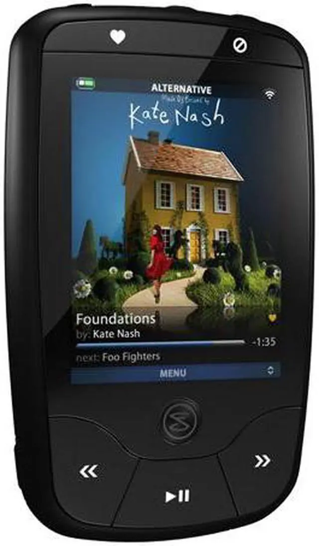 Alt view image 4 of 7 - Slacker G2 Personal Radio Player 25 Station (4GB)