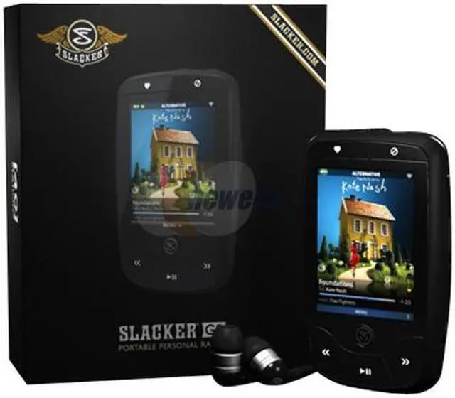 Alt view image 7 of 7 - Slacker G2 Personal Radio Player 25 Station (4GB)