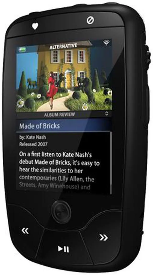 Alt view image 2 of 7 - Slacker G2 Personal Radio Player 25 Station (4GB)
