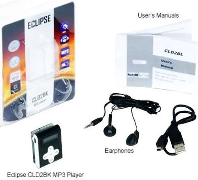 Alt view image 3 of 3 - Mach Speed Eclipse 2GB MP3 Player ECLIPSE-TCH82