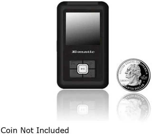 Main image of Ematic 1.5" Black 2GB Portable Media Player EM102VIDBL