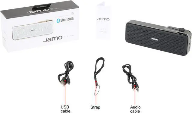Alt view image 7 of 7 - Jamo DS3 1062869 Wireless Portable Speaker (Graphite)