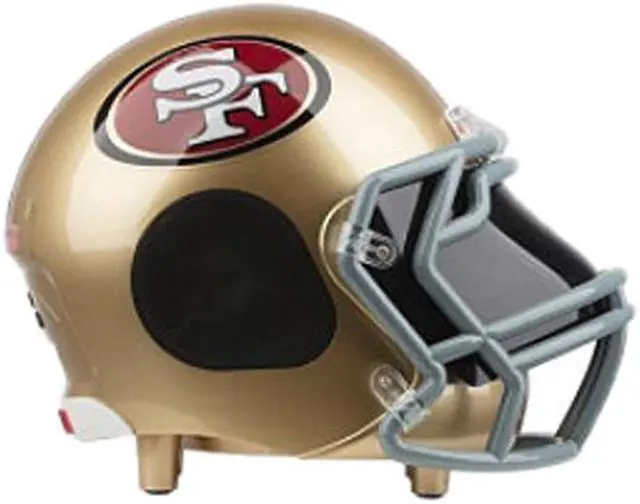 Alt view image 3 of 5 - NIMA 49ERS.S Bluetooth Helmet Speaker - NFL San Francisco 49ers - Small