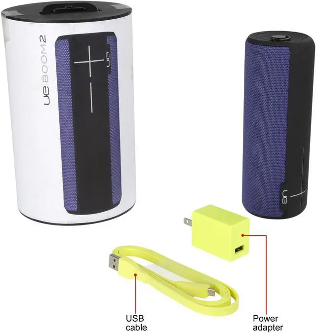 Alt view image 6 of 6 - UE BOOM 2 Wireless Bluetooth Speaker - Indigo - OEM