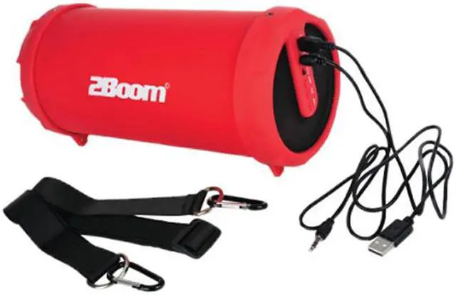 Alt view image 2 of 3 - 2Boom BX320R The Bass King Jr. Bluetooth Speaker System