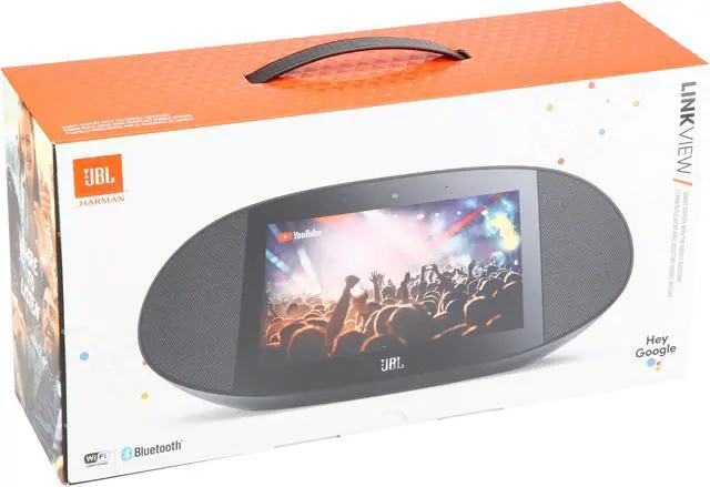 Alt view image 7 of 12 - JBL Link View Voice-Activated Bluetooth Speaker with 8" Smart Display