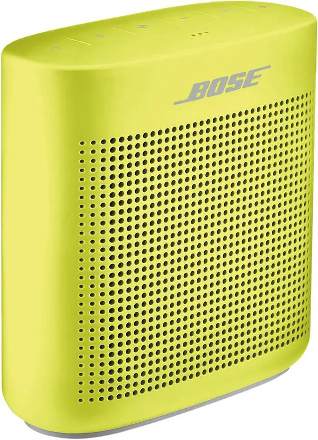 Alt view image 2 of 7 - Bose SoundLink Color II Bluetooth Wireless Portable Speaker - Yellow Citron