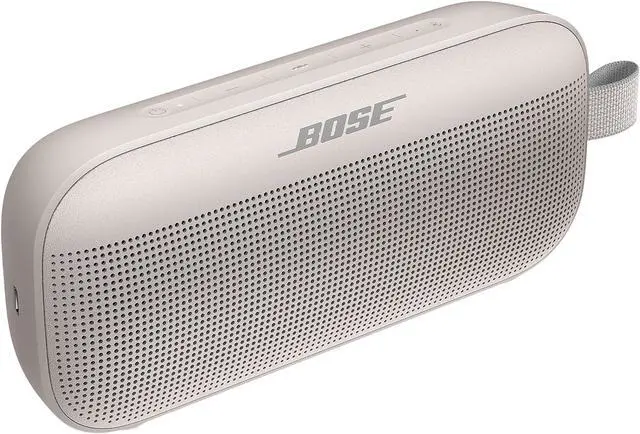 Alt view image 2 of 8 - Bose SoundLink Flex Bluetooth Speaker - White Smoke