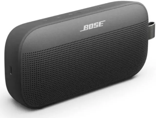 Alt view image 5 of 7 - Bose SoundLink Flex (2nd Gen) Portable Bluetooth Speaker with Waterproof/Dustproof Design - Black