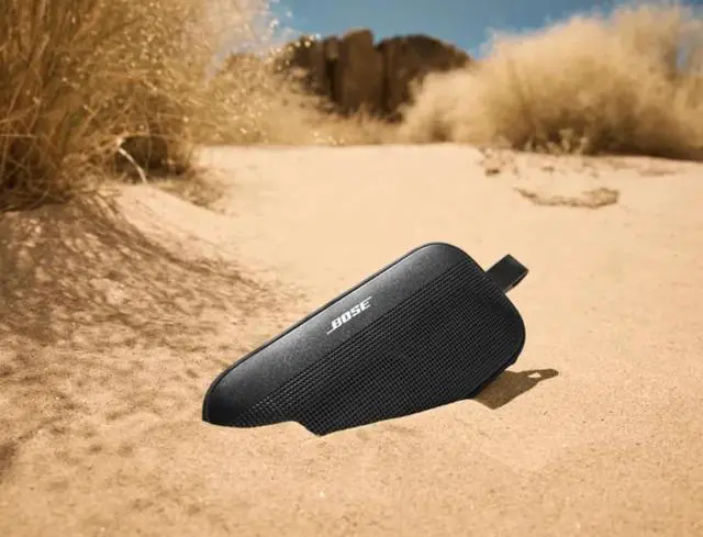 Alt view image 7 of 7 - Bose SoundLink Flex (2nd Gen) Portable Bluetooth Speaker with Waterproof/Dustproof Design - Black