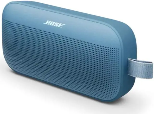 Alt view image 4 of 7 - Bose SoundLink Flex (2nd Gen) Portable Bluetooth Speaker with Waterproof/Dustproof Design - Blue Dusk