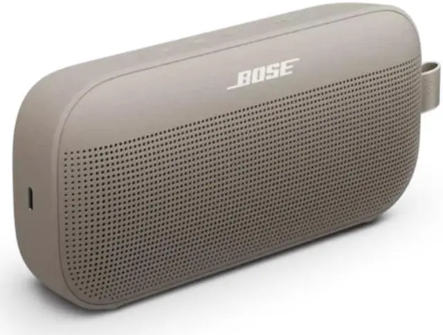 Alt view image 4 of 7 - Bose SoundLink Flex (2nd Gen) Portable Bluetooth Speaker with Waterproof/Dustproof Design - Sandstone