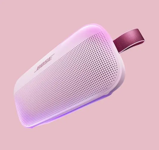 Alt view image 6 of 8 - Bose SoundLink Flex (2nd Gen) Portable Bluetooth Speaker with Waterproof/Dustproof Design - Petal Pink