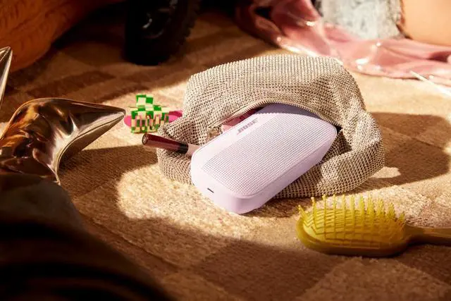 Alt view image 7 of 8 - Bose SoundLink Flex (2nd Gen) Portable Bluetooth Speaker with Waterproof/Dustproof Design - Petal Pink