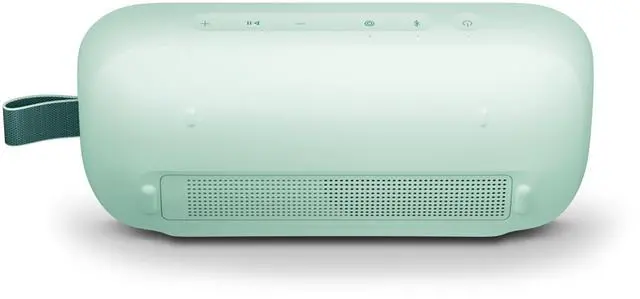 Alt view image 4 of 7 - Bose SoundLink Flex Bluetooth Speaker (2nd Gen) - Portable Outdoor Speaker with Hi-Fi Audio, Waterproof and Dustproof, USB-C, Up to 12 Hours Battery Life, Dewdrop Mint - Limited Edition Color